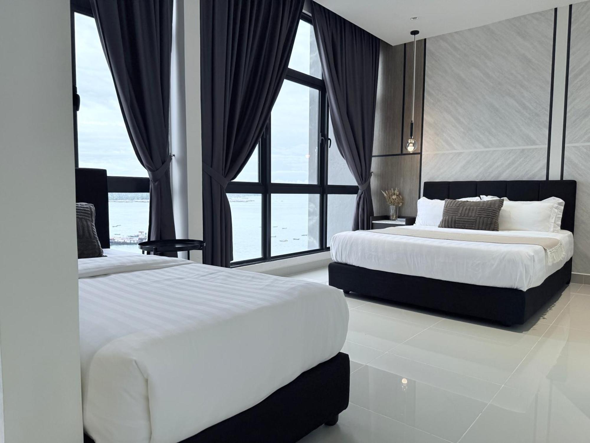 The Shore Cbd Kota Kinabalu By Laxzone Suite מראה חיצוני תמונה